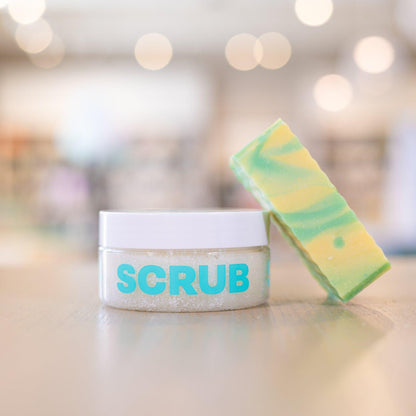 Lemongrass + Eucalyptus Body Scrub